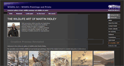 Desktop Screenshot of martinridley.com